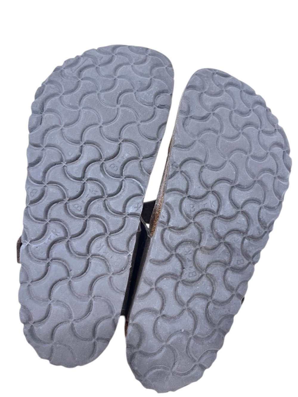 Birkenstock Gizeh Brown Leather Toe-Post Sandals with Buckle 36 - Picture 6 of 8